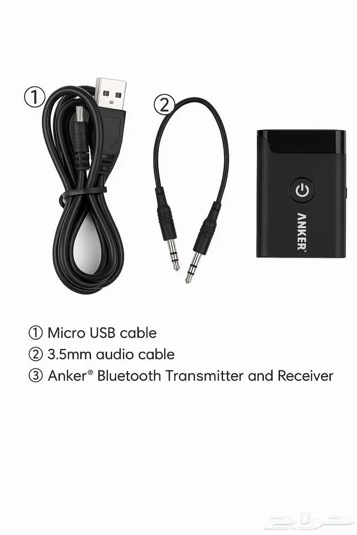 محول بلوتوث 2-في-1 من أنكر AUX إرسال واستقبال 9