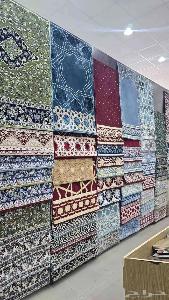 موكيت مساجد فاخر   نقشات إسلامية   خامة ثقيلة وجودة عالية 13