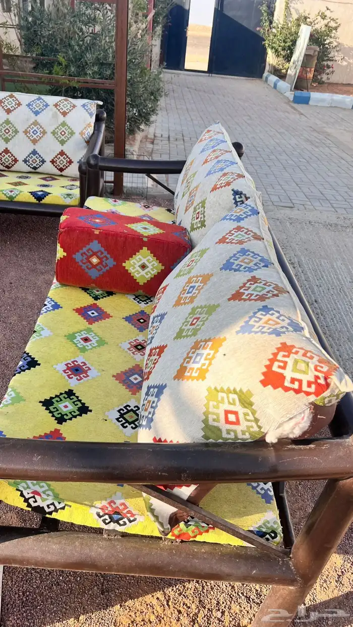 للبيع كراسي حديد 0