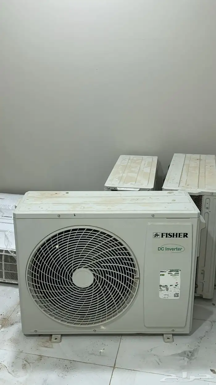 مكيفين فيشر طن ونص 2