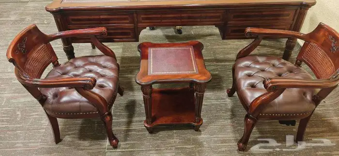 اثاث مكتبي ( مكتب فاخر كلاسيكي انتيكة ) 11