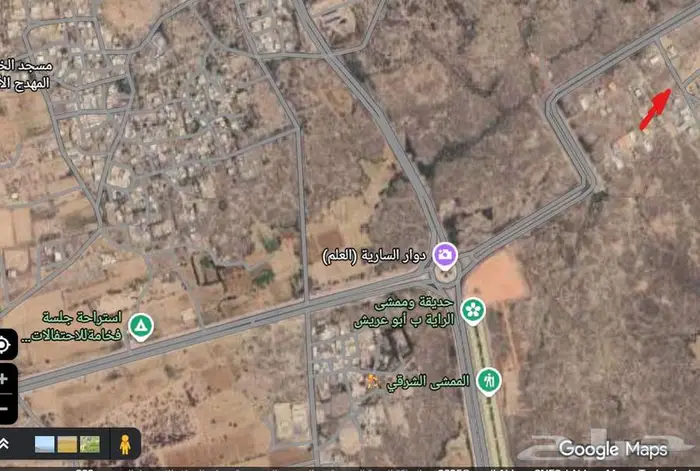 أرض للبيع في راح ابو عريش مخطط 2 2