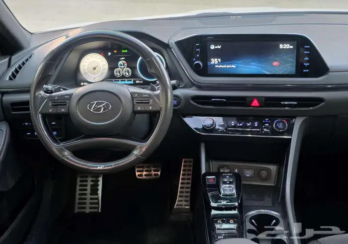 هيونداي سوناتا N LINE 2022 للبيع او البدل 24