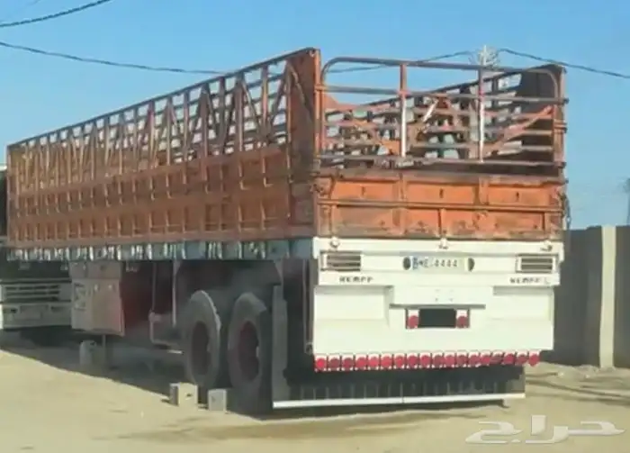 تريله جوانب عاليه لنقل داخل املج وخارجها 0