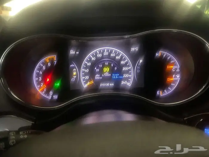 جيب جراند شيروكي تريل هوك2017 بانوراما فل كامل للبيع 15