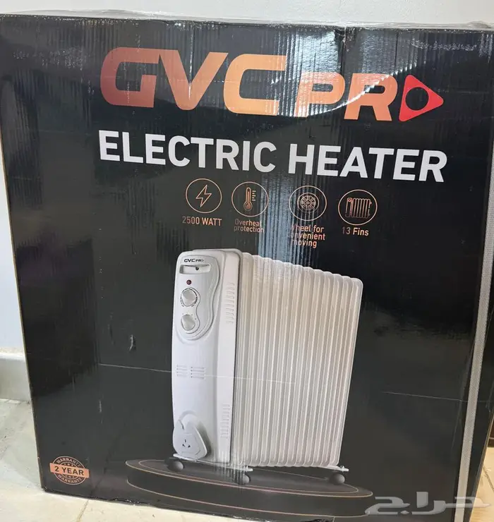 دفاية زيت جديده بالكرتون شركة GVC 1