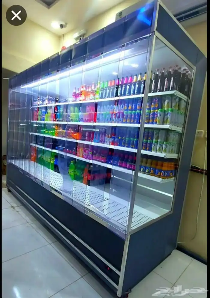 Refrigerators for supermarkets with external and internal ma 7
