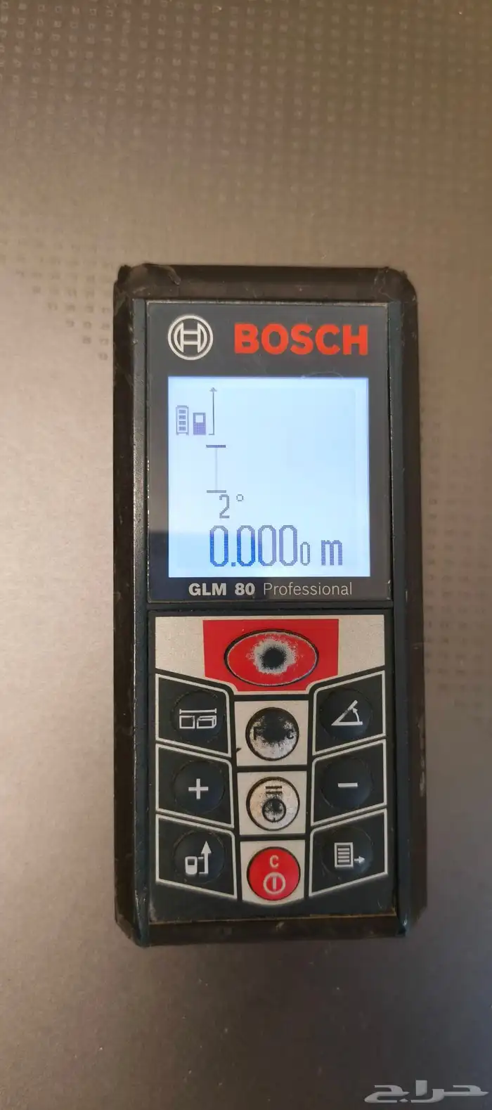 متر ليزر ماركة بوش يعمل بالشحن 1