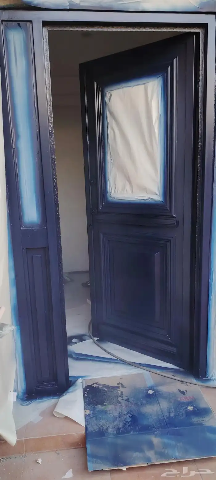 صباغ دهان الشرقيه الدمام دهانات داخليه وخارجيه ابواب خشب حد 4