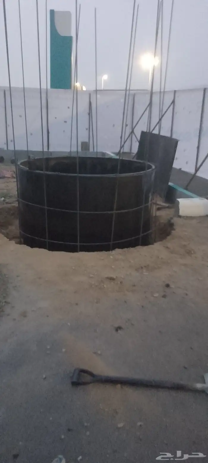 حفر بياره خزان مياه 0