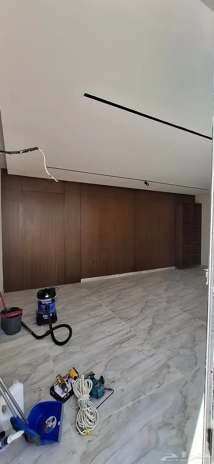 أبواب خشب وديكور قشره جوز سنديان باب سحاب مخفي 8