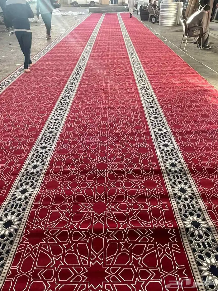 موكيت مساجد فاخر   نقشات إسلامية   خامة ثقيلة وجودة عالية 3