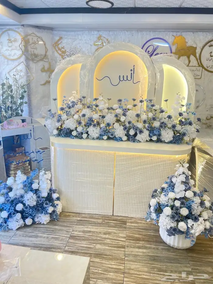 كوش أفراح مواليد مداخل 6