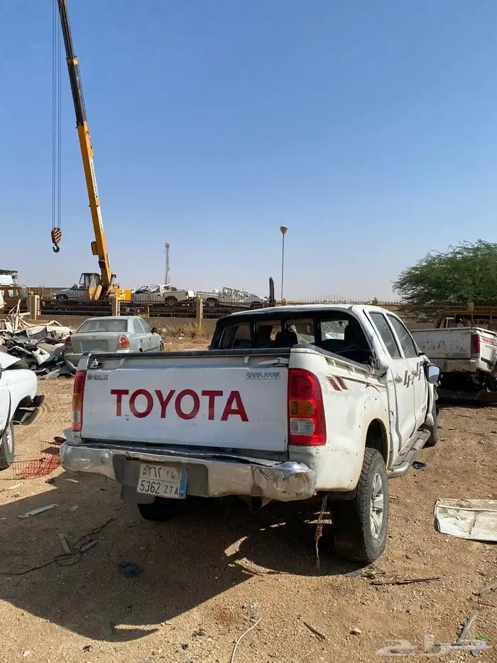 هايلكس دبل 2009 مصدوم 1