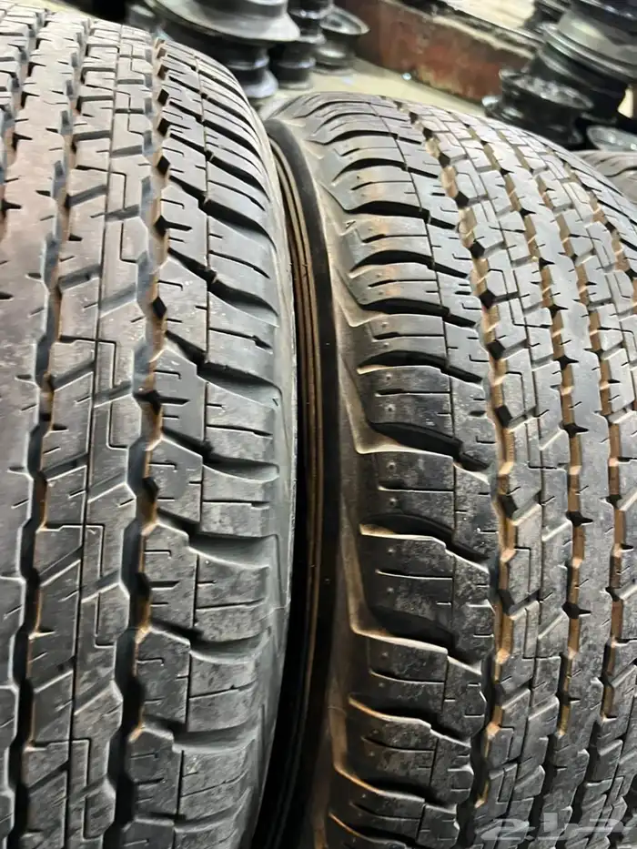 جنوط جيب لاند كروزر 2015 اصلي وكاله  مع كفرات دنلوب 285.60.1 9