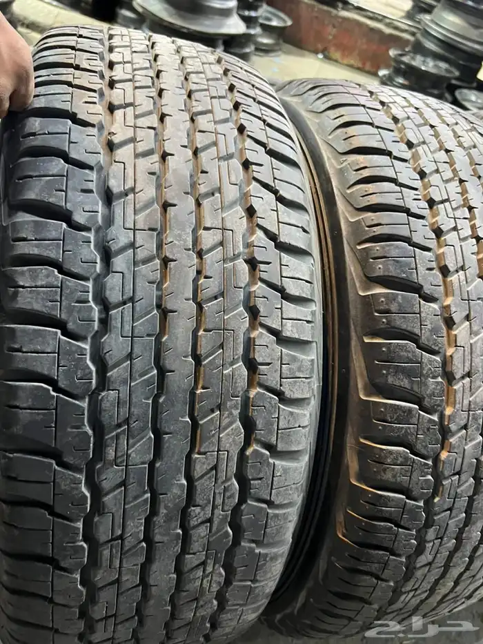 جنوط جيب لاند كروزر 2015 اصلي وكاله  مع كفرات دنلوب 285.60.1 11