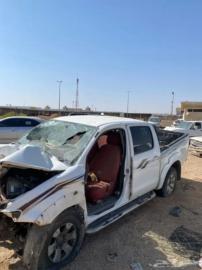 هايلكس دبل 2009 مصدوم 0