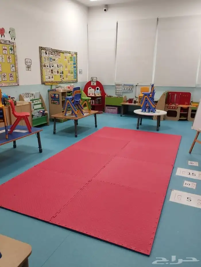 أرضيات ربل مطاطية عالية التحمل مناسبة للصالات الرياضية 6