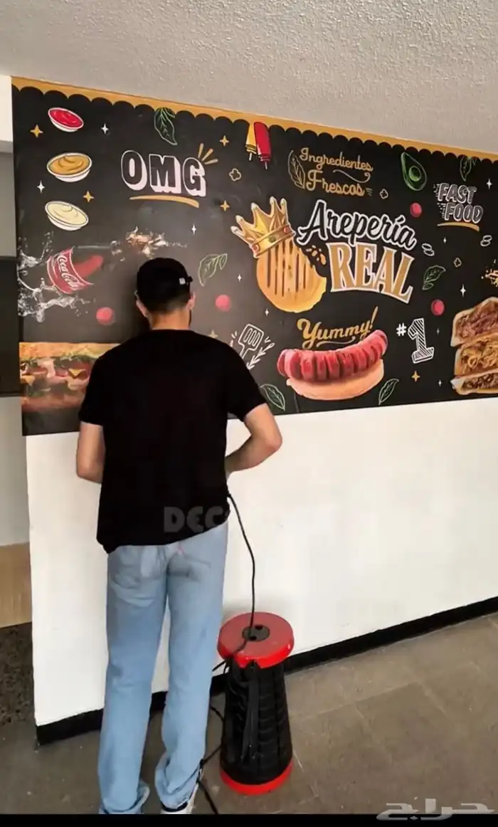 مصمم لوقو منيو بروفايل جرافيك ثري دي 7