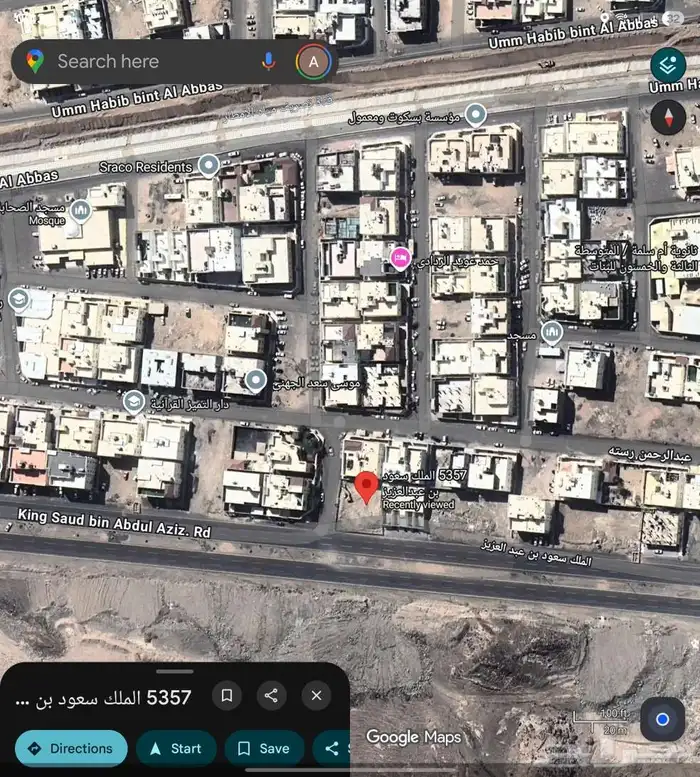 فرصة ارض تجارية حي طيبه 2