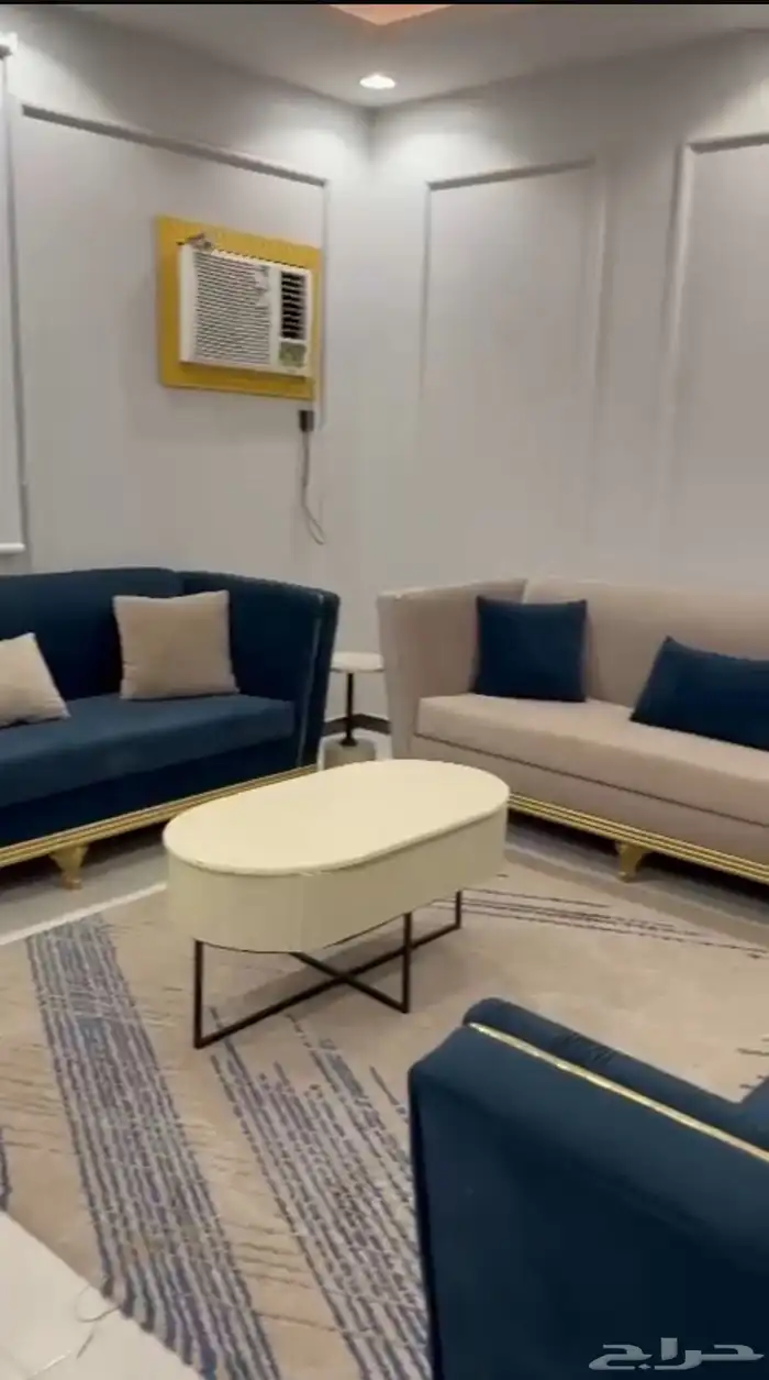 شقة مؤثثه جزئيا للإيجار في حي التيسير 5