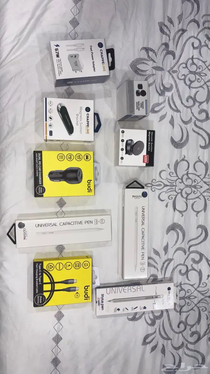 شواحن تايب سي وآيفون من شركة بودي 0