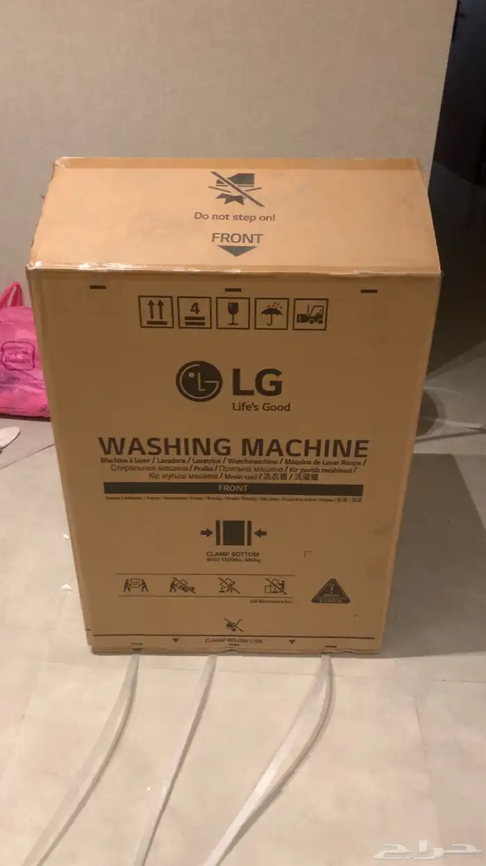 غسالة LG اتوماتيك 8 كيلو   فتحة أمامية 4