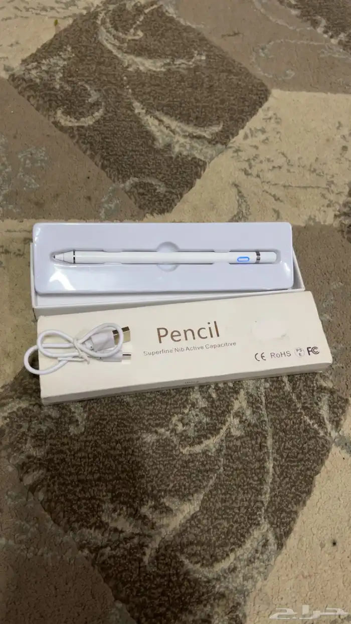 قلم ذكي معه وصلة شاحن وكرتون 0