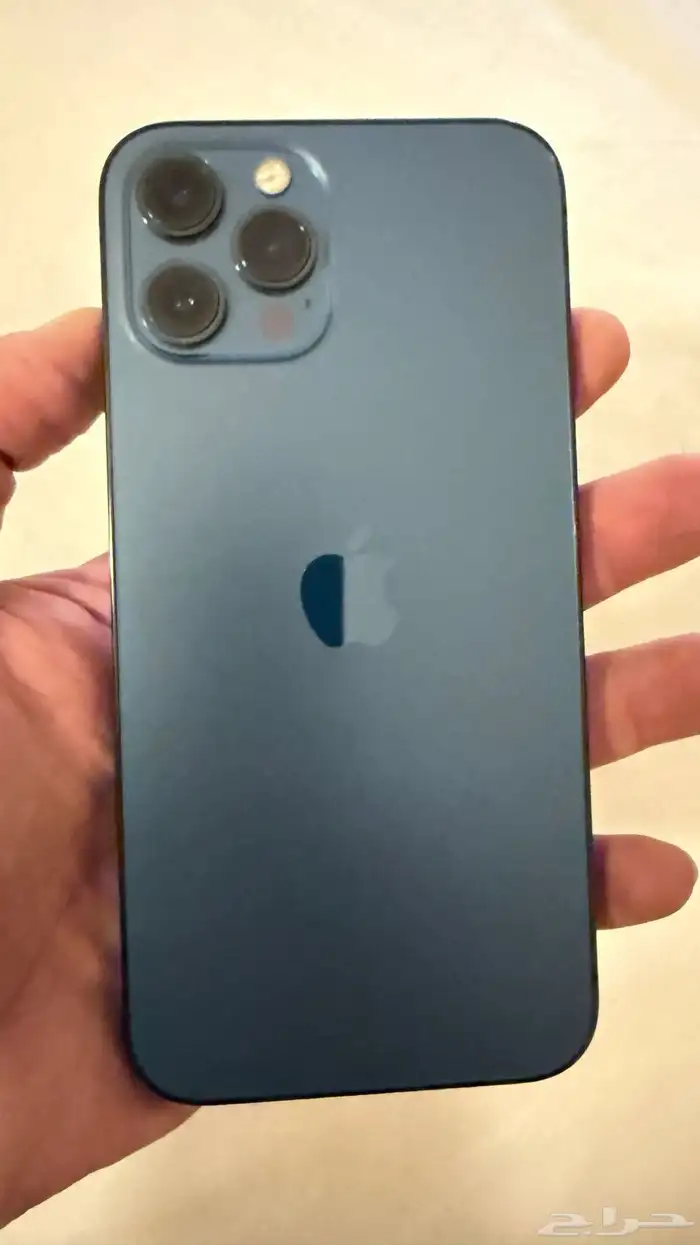 ايفون 12 بروماكس 128 غيغا اللون كحلي مستعمل 0