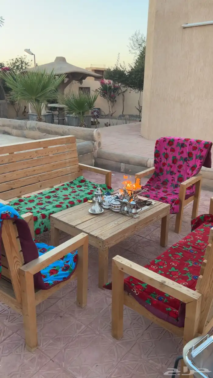 جلسات شتويه مع منقل للبيع 0