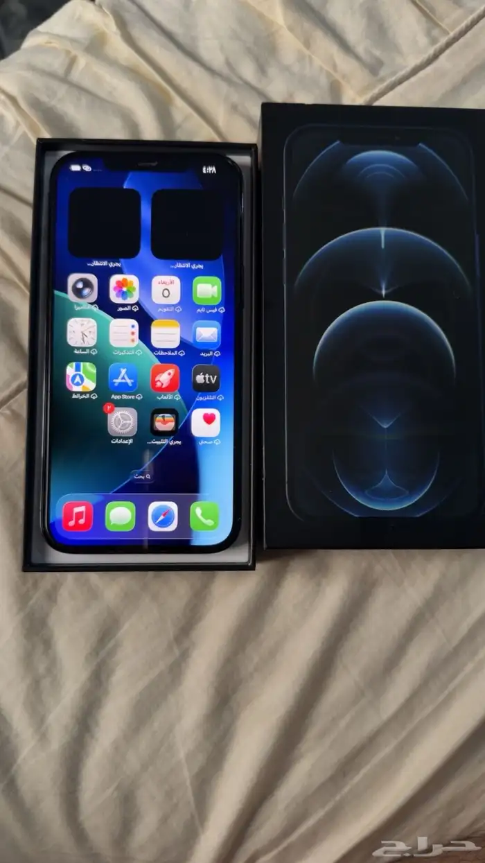 للبيع ايفون 12 برو ماكس مغير بطاريه فقط 1