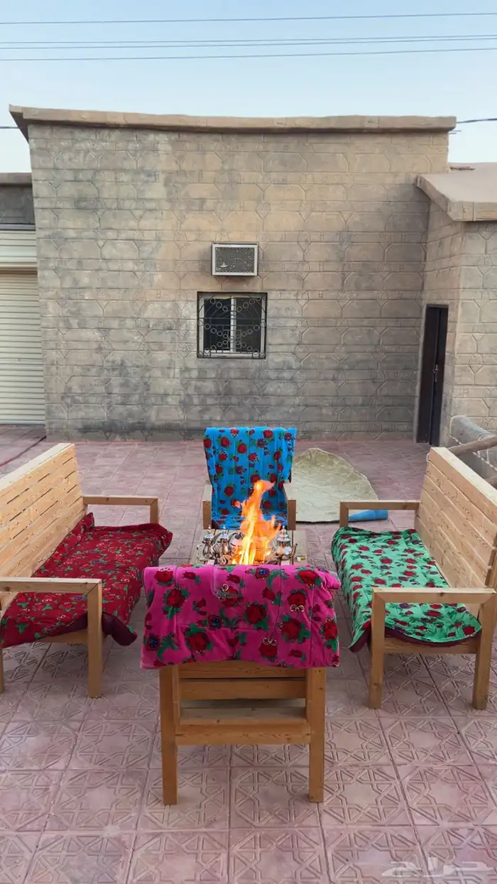 جلسات شتويه مع منقل للبيع 2