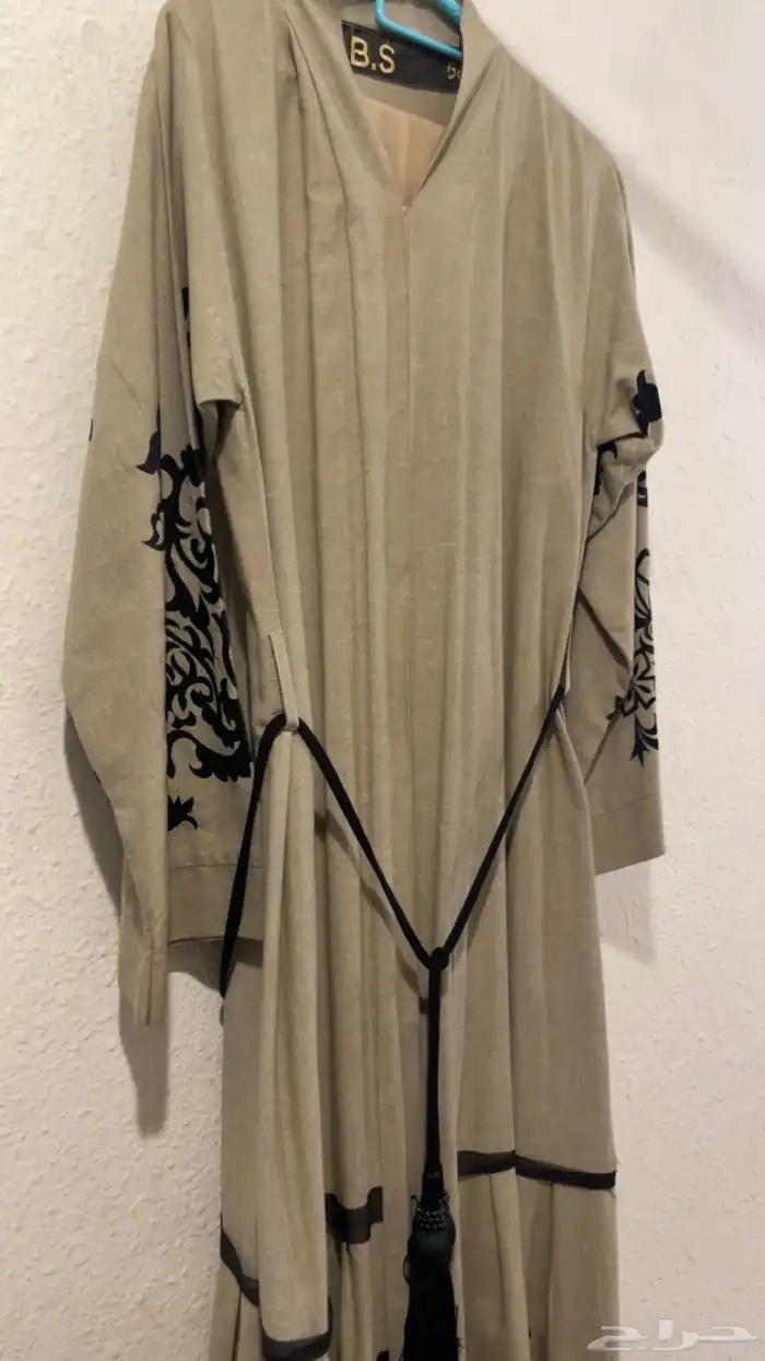 عباية نسائية مارك ثقيلة مقاس ميد 58 0