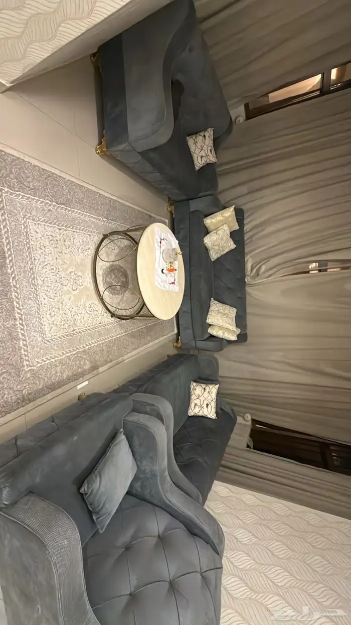 طقم صاله كنب فرشه طاوله 1