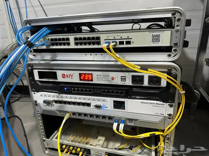 شبكات  Fiber   كاميرات  انظمة دخول وبصمة 7