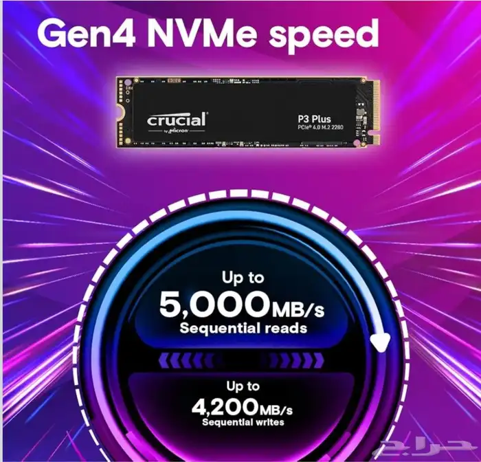 هاردسك SSD اثنين 2تيرا بسعر مغري - ا SSD M.2 GEN 4 1