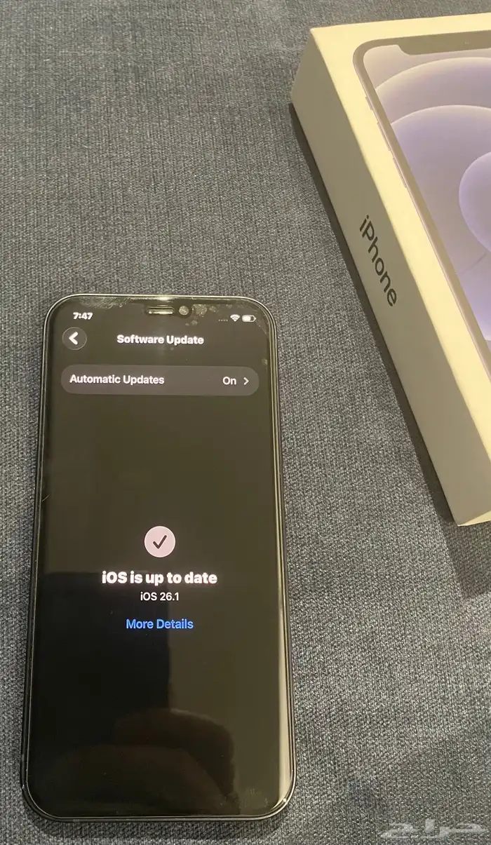 I phone 12 128 GB -ايفون 12 128 نظيف جدا 6