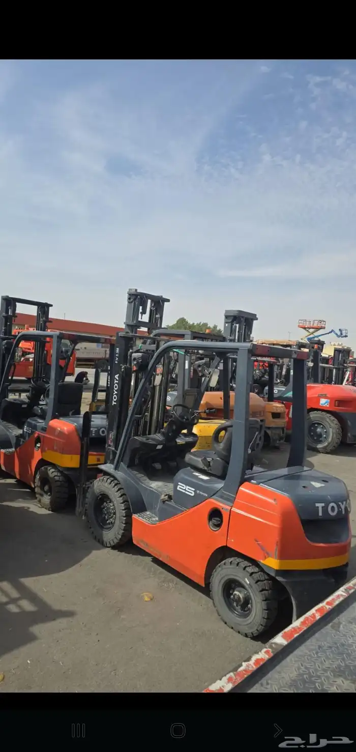 رافعه شوكيه فور كلفت للاجار الشهري واليومي 1