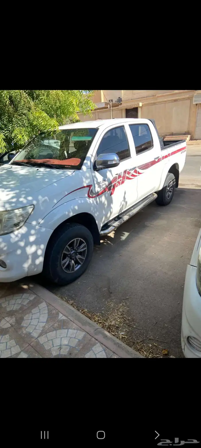 هايلكس غمارتين دبل 2013 ممشى قليل 3