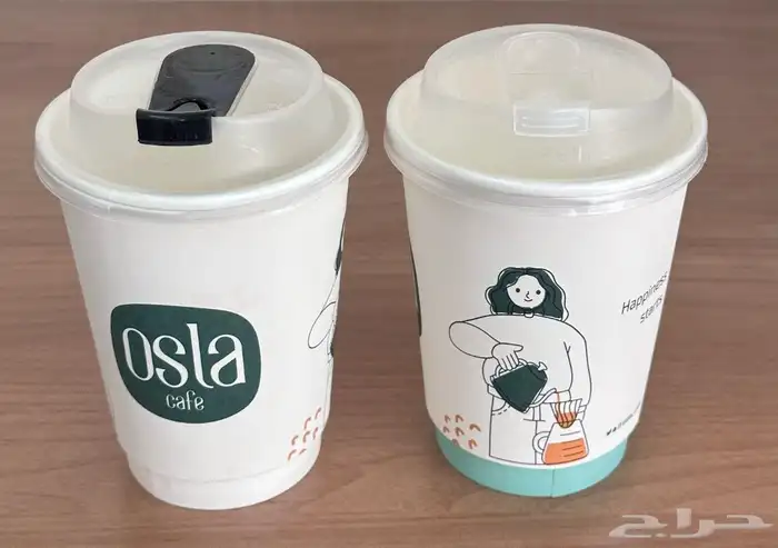 طباعة اكواب ورقية و علب نودلز اكواب بي بي بلاستك 0