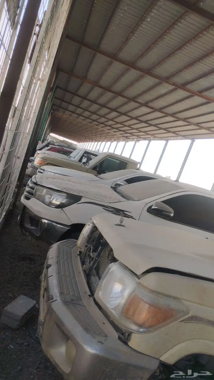 تشليح الحاير لجميع انواع القطع الغيار شاص جيب لاند كروزر 23 8