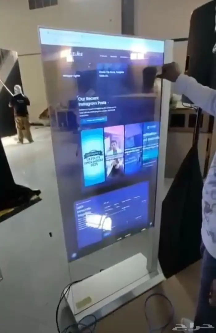 تأجير شاشات شفافة 3