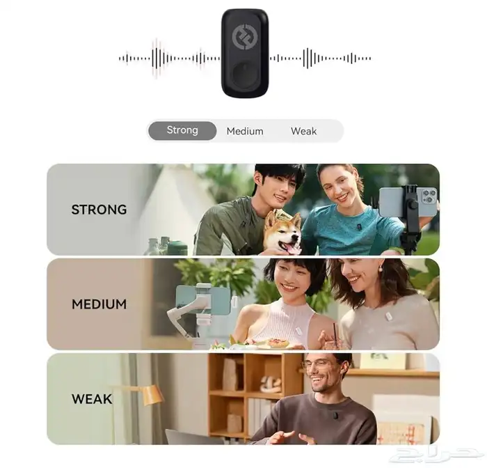 الميكروفون اللاسلكي Hollyland LARK C1 DUO 6