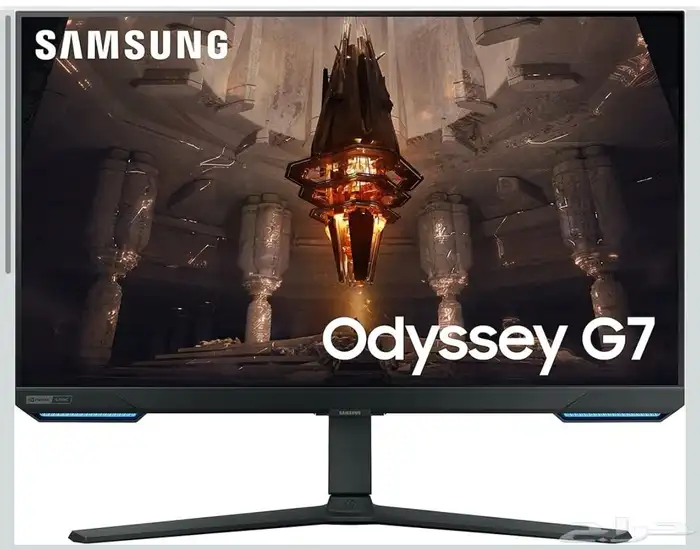 شاشه Samsung G7 4K 144Hz مقاس 28 إنش 2