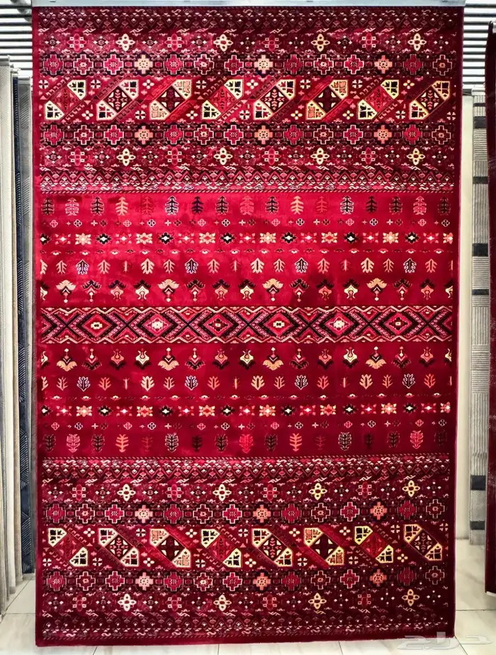 سجاد احمر فاخر جودة عالية 6