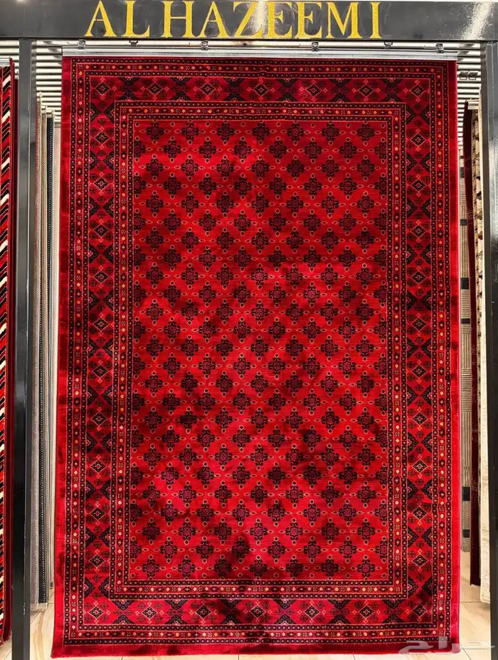 سجاد احمر فاخر جودة عالية 4