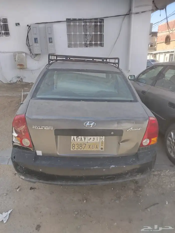 اكسنت 2004-2005 ماكينه للبيع وباقي السياره تشليح قطع غيار 3