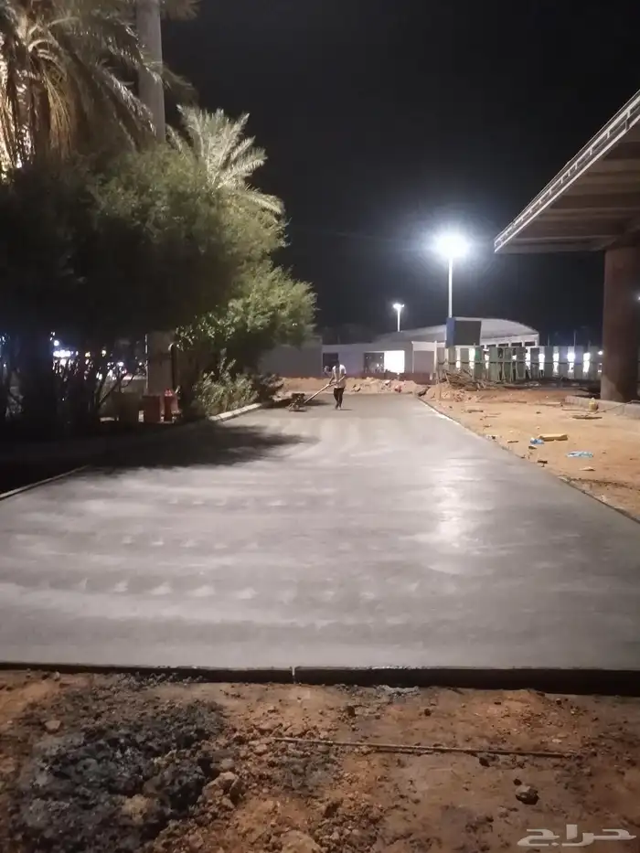 صبة ميزانيه صبة مروحة صبة محطة عمارة مستودعات 0