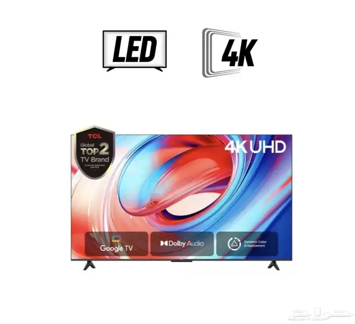 شاشة TCL 4K 0