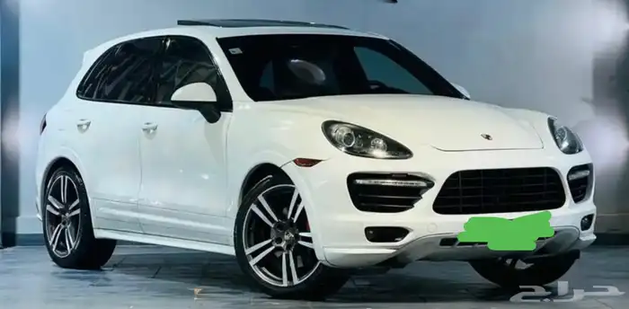 شبك صدام امامي بورش كايين تبي GTS سلندر 8 موديل 2014 4